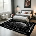 thumbnail image 3 of Football Rug for Bedroom,5'x7' Football Field Rugs with Non-Slip Backing,Sports Area Rug for Living Room and Game Room Decor, 3 of 9