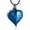 Bule, variant on Cremation Jewelry Angel Wing Heart Urn Necklaces for Ashes Memorial Keepsake Pendant for Women Men