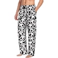 thumbnail image 6 of Salouo Cute Panda Print Pajama Pants for Men, Lounge Pants Elastic Waistband Casual Men's sleepwear Loungewear Sleep Pajama Pant -Small, 6 of 7
