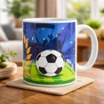 thumbnail image 2 of Set 2 Tazas Cerámica Balón Fútbol Mundial 480 ml, 2 of 7