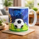 thumbnail image 2 of Set 2 Tazas Cerámica Balón Fútbol Mundial 480 ml, 2 of 7