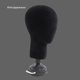 thumbnail image 5 of Minnieouse Soporte de espuma para peluca, reemplazo de flocado de Color sólido, bricolaje, estable, suave, relleno, sombrero vívido, soporte de Ropa, zapatos y accesorios Miscelánea Gris Minnieouse AP018148-02, 5 of 6