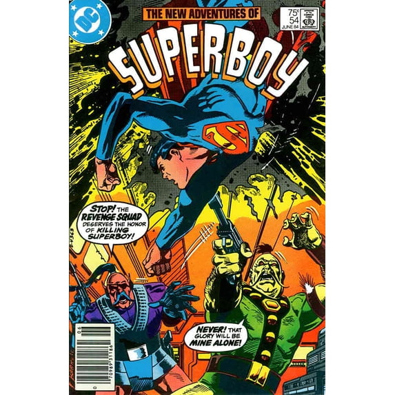 New Adventures of Superboy, The #54 (Newsstand) VF ; DC Comic Book
