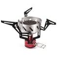 thumbnail image 1 of Réchaud à Gaz Butane Portable Coupe-Vent 3500 W Léger à Haute Altitude Réchaud à Butane Intégré, 1 of 9