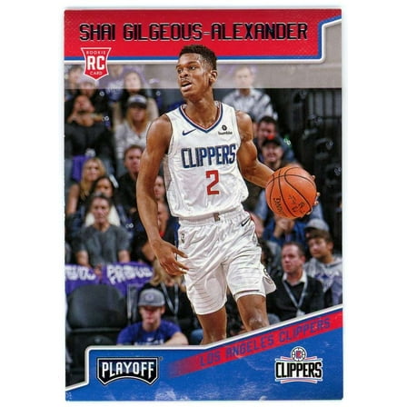 NBA 2018-19 Panini Chronicles Playoff Shai Gilgeous-Alexander #195 (Rookie)