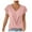 Light Pink, variant on Women's Tops Short Sleeve Twist Knotted T Shirts Summer Blouse Tunic Tops
