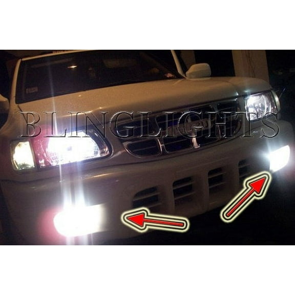 1998 1999 Isuzu Amigo Hella Bumper Fog Lamps Driving Lights