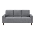 thumbnail image 4 of OakvillePark Mapleholt Corduroy Sofa, Gray, 4 of 7