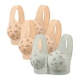 thumbnail image 1 of Posijego Women's Front Closure Bra 3 Pack Push up Wireless Bra Full Coverage Support Breathable Everyday Bras, 1 of 2