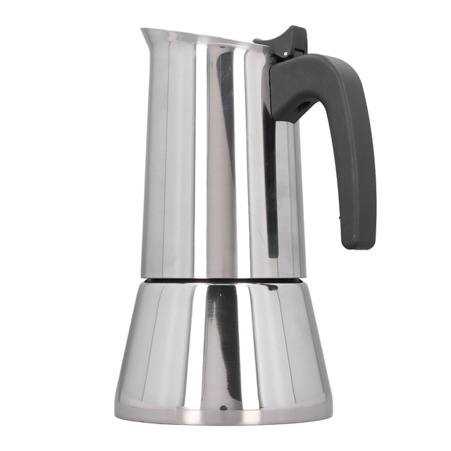 Induction Stovetop Coffee Making Pot with Moderate Capacity, Lightweight and Portable, for Outdoor Use, with Camping and Travel