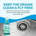 thumbnail image 2 of Fly-Zyme, Highly Concentrated Enzyme Drain Cleaner for Pipes, Drain Gel for Fruit Flies, Organic Waste Degrader & Odor Neutralizer, 32 fl oz, 2 of 4