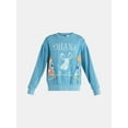 thumbnail image 4 of Disney Stitch 'Ohana Women's Graphic Crewneck Sweatshirt, Sizes XXS-XXL, 4 of 4