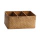 thumbnail image 5 of Cesta de almacenamiento de mimbre Organizador de escritorio Cesta de lavandería, Cesta de picnic Cestas de despensa, Cesta de ratán de paja Escritorio 285 cm x 185 cm x 13 cm perfecl Cesta de almacenamiento de tejido, 5 of 8