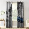 thumbnail image 3 of Blue Sports Car Window Curtains Living Room Bathroom Outdoor Indoor Decor Kids Curtain Panels With Grommets Cu, 3 of 5