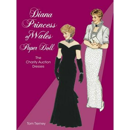 Diana Princess of Wales Paper Doll : The Charity Auction