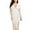 White, variant on Evening Dresses for Women Wedding Guest Dresses Women's Sexy Deep V Neck Slit Flared Skirt Dress