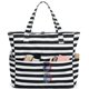 thumbnail image 1 of Bolsa de playa LEDAOU impermeable y resistente a la arena para mujer con bolsillo húmedo, 1 of 9