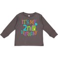 thumbnail image 3 of Inktastic 2nd Birthday Monster 2 Year Old Boys or Girls Long Sleeve Toddler T-Shirt, 3 of 5