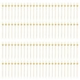 thumbnail image 2 of Sunjoy Tech 100Pcs Fancy Bamboo Cocktail Picks with Gold Ball End Biodegradable Environmentally Friendly Bamboo Fruit Fork, 2 of 7
