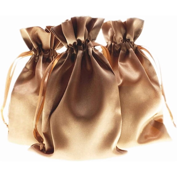 5" x 8" Satin Gift Bags, Jewelry Bags, Wedding Favor Drawstring Baby Shower Christmas 20 per Pack