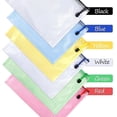 thumbnail image 3 of Bolsa para documentos A4, bolsas de malla impermeables con cremallera, bolsas para archivos con cremallera, plástico para documentos de malla, 12 Uds., 3 of 5