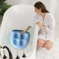 thumbnail image 4 of Inflatable Hot Tub Seat Height Enhancer With Back Support And Suction Cup Spa Cushion For Adults Comfortable Outdoor Use, 4 of 5