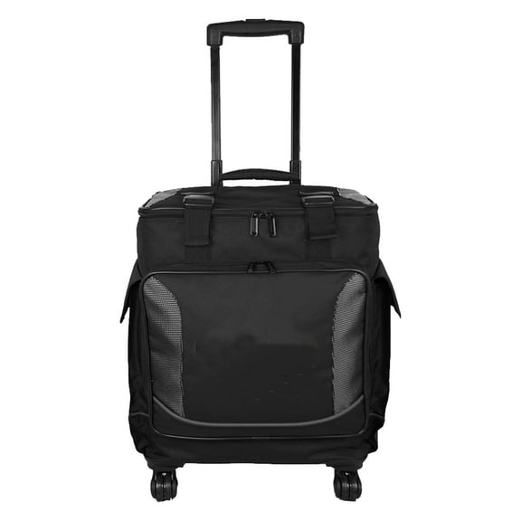 Elevated Cooler w/ 4 Spinner Wheels