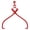 Red, variant on , Outboard Boat Motor Stand, Engine Carrier Cart Dolly for Storage, 315lbs Weight Capacity, w/Wheels (black), Black ,Metal ,