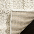 thumbnail image 3 of SAFAVIEH Florida Mason Bordered Shag Area Rug, Cream, 5' x 5' Round, 3 of 5