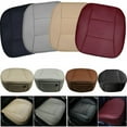 Leather Seat Covers 3D Deluxe PU Leather Car Seat Cover, Breathable Front Seat Pad Mat With Non-Slip Bottom For Auto Chair Cushion Beige Car Seat Covers Front - Foto 3