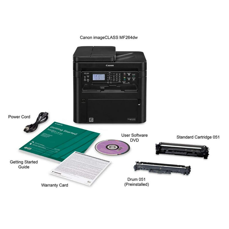 Canon ImageClass MF264DW Monochrome Laser Printer, Wireless