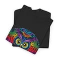 thumbnail image 3 of Psychedelic Owl Heavy Cotton Tee, 3 of 4