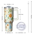 thumbnail image 3 of 1pc nutcracker 40oz Tumbler with Straw & Handle - Insulated Stainless Steel Cup | Holiday Gift for Man Women (Christmas, Valentine's, Birthday), 3 of 5
