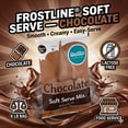 thumbnail image 2 of Frostline Chocolate Soft Serve Ice Cream Mix Lactose Free 6 lb, 2 of 10