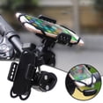 thumbnail image 2 of Soporte para teléfono móvil de silicona con rotación de 360º, correa universal para motocicleta o vehículo, marco para teléfono móvil, soporte de navegación, 2 of 5