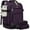 Dark Purple-black, variant on LOVEVOOK Travel Backpack For Women, 40L Carry On Backpack Flight Approved, TSA Personal Item Travel Bag Fits 17 Inch Laptop, Business Weekender Overnight Waterproof Daypack With 2 Cubes, Grey-Pink