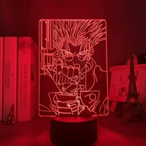 AVEKI-3d Lamp Anime Trigun VASH The Stampede LED Night Light for Kid Room Deco Birthday Gift Manga VASH The Stampede Trigun Night Lamp