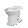 thumbnail image 3 of TOTO® Drake® Elongated TORNADO FLUSH® Toilet Bowl with CEFIONTECT®, Colonial White - C776CEG#11, 3 of 5