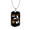 Military Chain (Gold), variant on Bitcoin Smart Labor Crypto Dog Tag Necklace Stainless Steel 24" Chain Silver Tone or Gold Tone