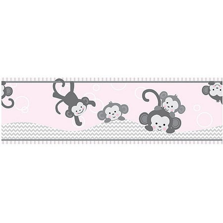 Bedtime Originals by Lambs & Ivy - Pinkie Wallpaper Border