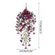 thumbnail image 3 of Guirnalda de campanillas artificiales para colgar en la pared | Guirnalda de flores artificiales para decoración de cestas colgantes de jardín al aire libre, 3 of 6