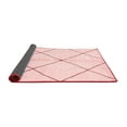 thumbnail image 2 of Ahgly Company Indoor Square Solid Red Modern Area Rugs, 5' Square, 2 of 4