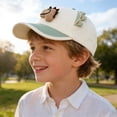 thumbnail image 2 of yocbz Baby Baseball Hat Baby Baseball Cap with Mesh Toddler Baseball Hat Infant Baseball Cap Baby Ball Cap Toddler Hat Kids Baseball Cap Green,3-8 Years, 2 of 4