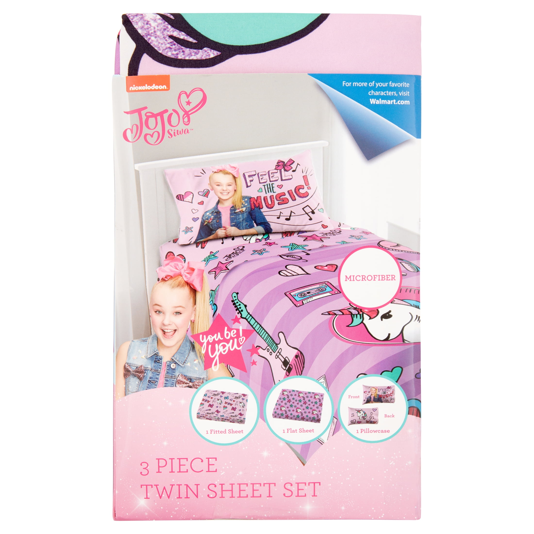 Nickelodeon JoJo Siwa Kid's Twin Pink 