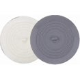 thumbnail image 1 of 2-Pack Silicone Tub Stopper, 6" Drain Plug with Hair Catcher Flat Suction Cover for Bathtub and Sink, 1 of 2