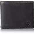 thumbnail image 1 of Billetera Timberland de piel negra con bolsillo abatible para hombre, 1 of 8