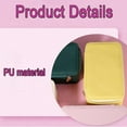 thumbnail image 3 of Circulatne Travel Jewelry Box Organizer with 12 Velvet Pouches, Portable PU Leather Jewelry Organizer Box, Storage for Rings, Earrings, Necklaces (Green), 3 of 8