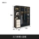 thumbnail image 1 of Wooden Organizer Wardrobe Clothes Entry Glass Door Simple Wardrobe Hanging Storage Modern Unique Quarda Roupra Room Furniture My Lux Decor Round, 1 of 12