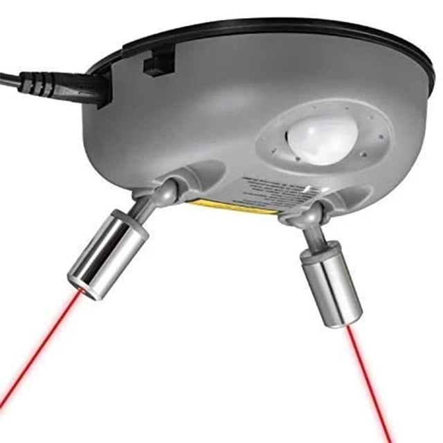 Park Dual Laser Garage Assist 360-Degree Parking Aid ABS Car Sensor
