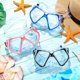 thumbnail image 3 of 3 Pieces Swimming Diving Goggles with Nose Cover Adult Swim Snorkel Goggle Swim Goggle Pack Pool Goggles for Youth Men Women, 3 of 5